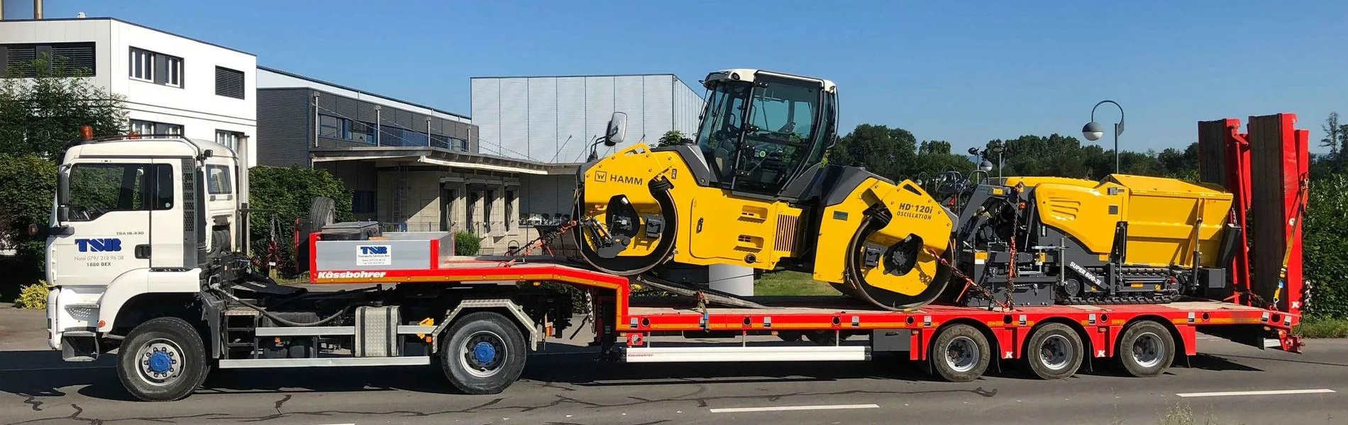 Transport de machines